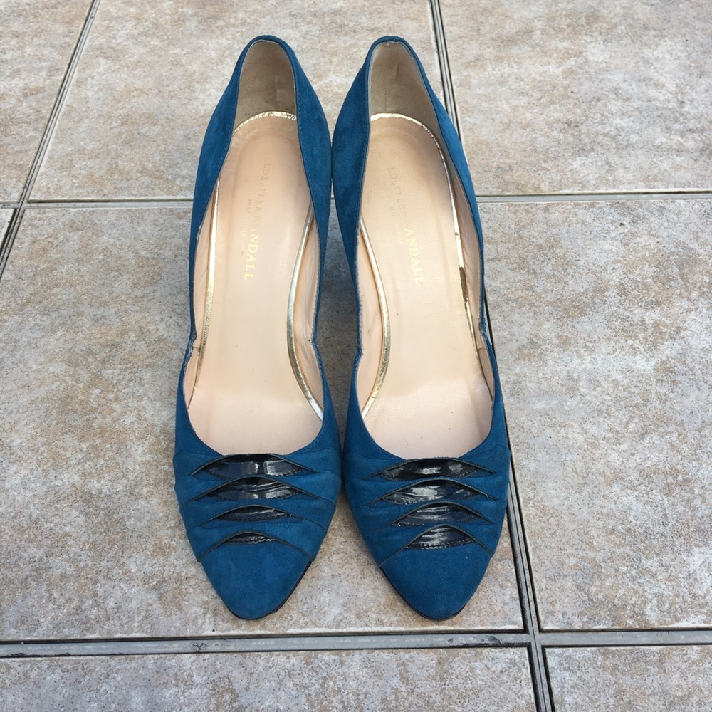 Loeffler Randall Blue and Black Women's Shoes